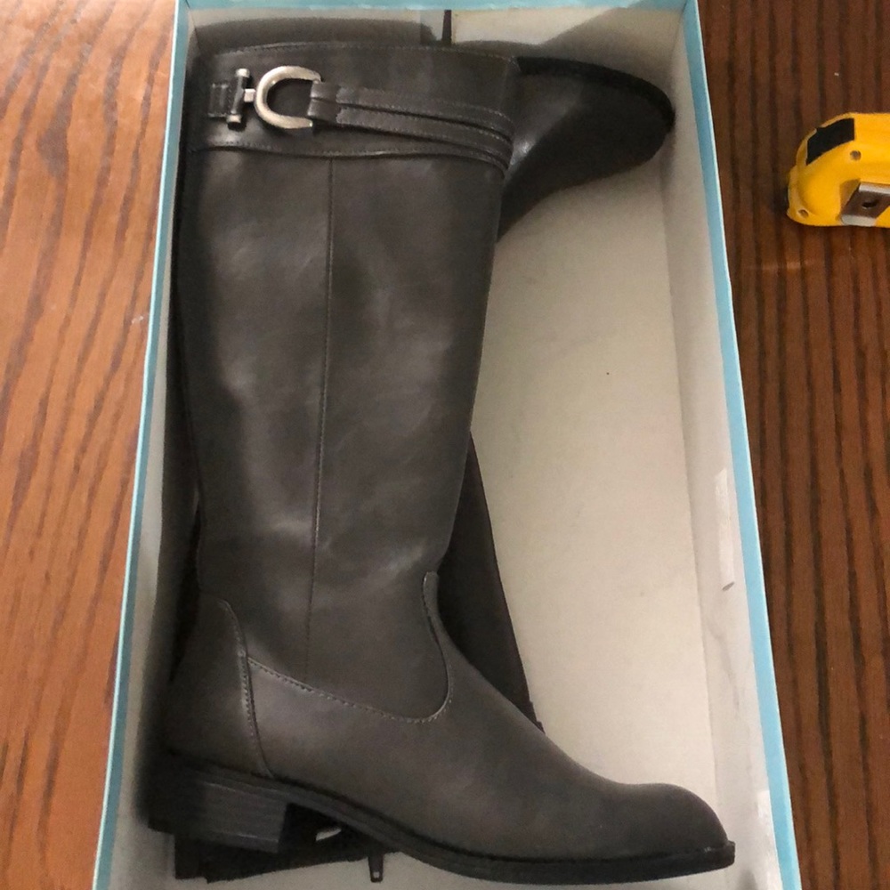 Life Stride Sinclair dark grey boots 6.5